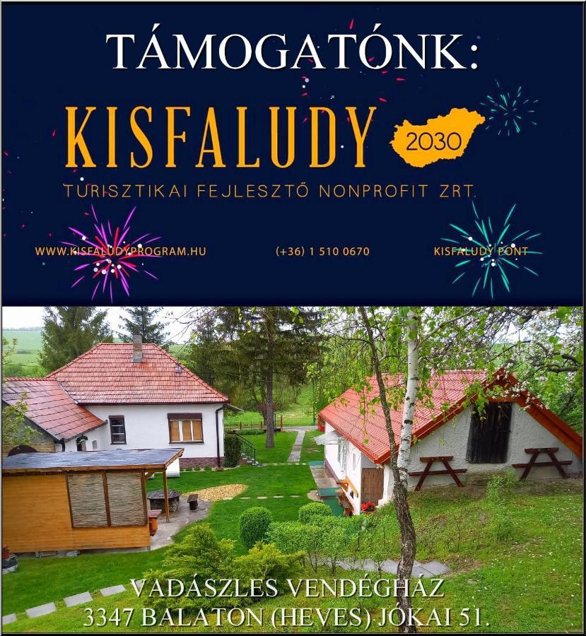 Vadaszles Vendeghaz Bukkszentmarton Luaran gambar