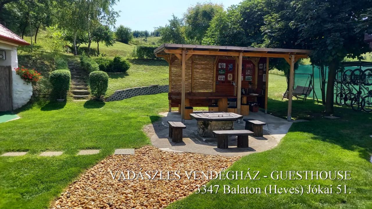 Vadaszles Vendeghaz Bukkszentmarton Luaran gambar