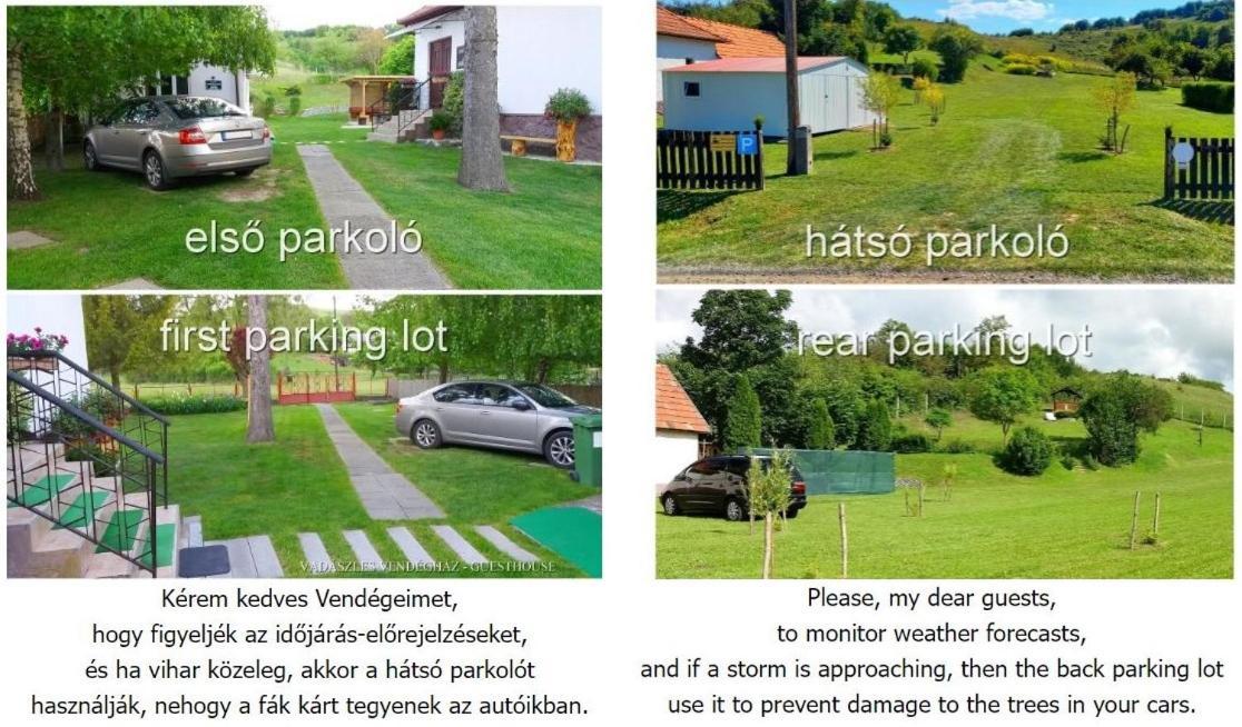 Vadaszles Vendeghaz Bukkszentmarton Luaran gambar