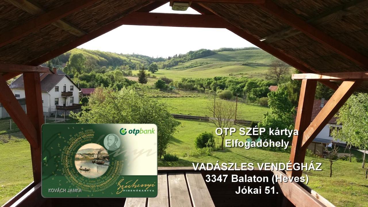 Vadaszles Vendeghaz Apartment Bukkszentmarton Luaran gambar